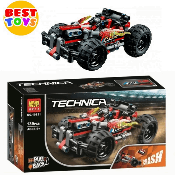 BestToys Lego constructors Block cars with inertia gear | Technica 139 pcs